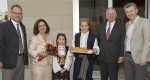 Serbia's Ambassador to Canada, Mihailo Papazoglu, Her Royal Highness, children in traditional folkloric outfits presenting Their Royal Highnesses with flowers and pogaca, His Royal Highness, Jovan Krstic, President of St. Stefan Serbian Orthodox Church- School Congregation in Ottawa