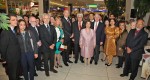 Their Royal Highnesses with Nenad Ivanisevic, State Secretary in the Ministry of Labor, Employment, Veteran and Social Affairs, Ms Beatrice Grozdanic, special advisor for humanitarian issues at the Ministry of Labor, Employment, Veteran and Social Affairs, Mr. Vladimir Cucic, Commissioner for refugees and migrants of the Republic of Serbia and representatives of the diplomatic corps at the opening of the Easter Bazaar